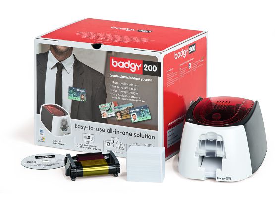 Evolis Badgy 200 Kartendrucker - Set