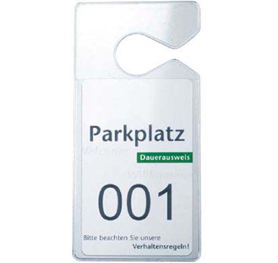 Parkausweishüllen