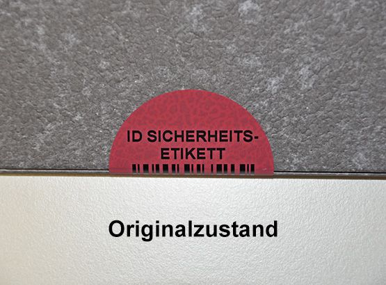 Sicherheitsetikett ID 33