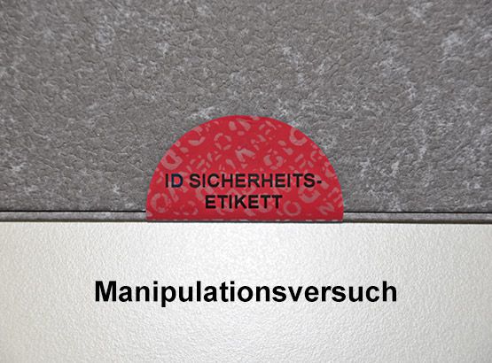 Sicherheitsetikett ID 33