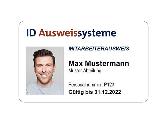 Mitarbeiterausweise - Druck der Ausweise für Ihre Mitarbeiter